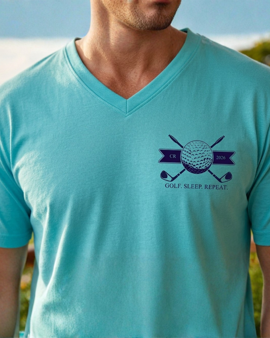 Pijama Pantalón Manga Corta. The Golf Club.