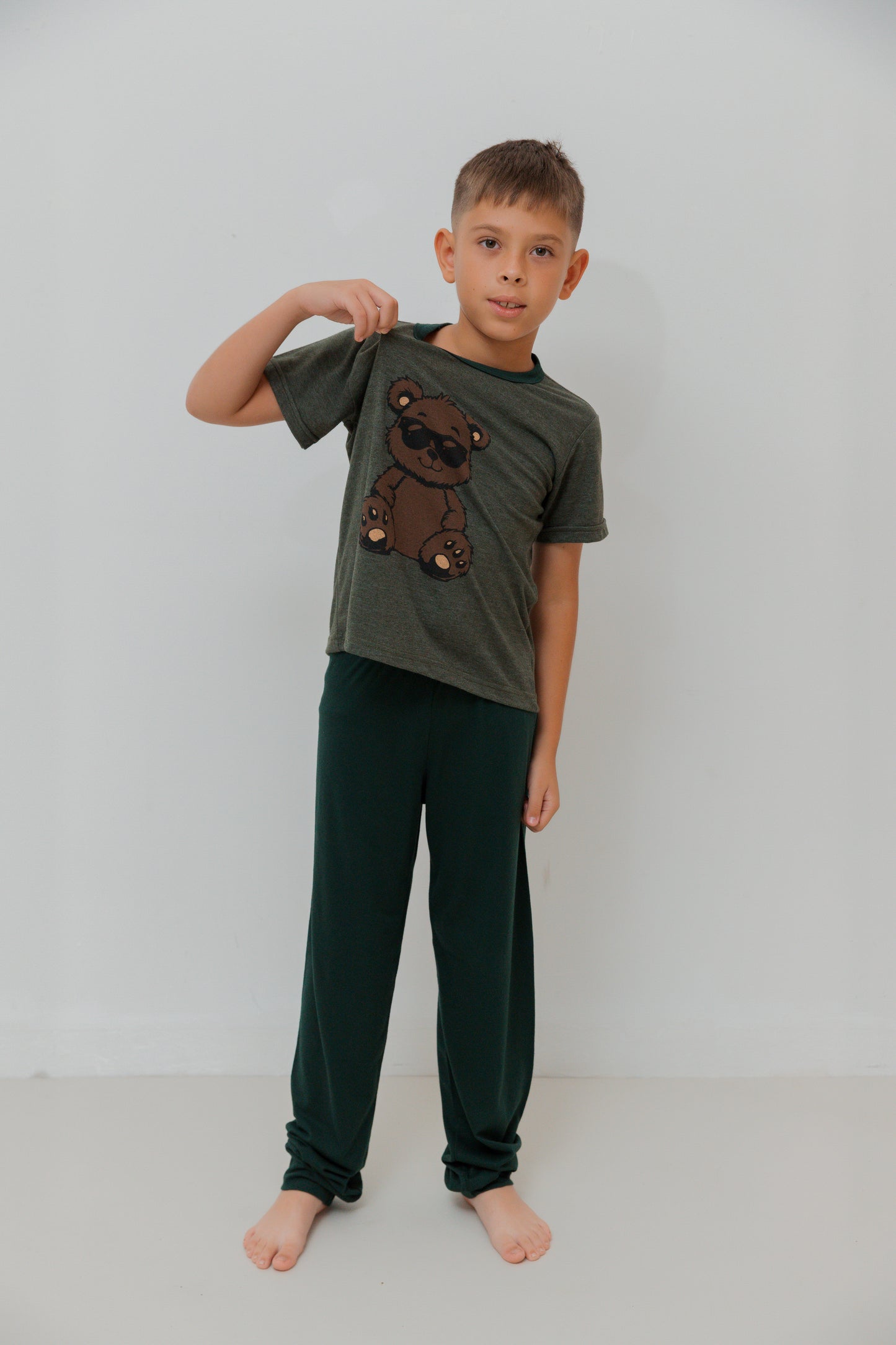 Pijama Pantalon MC Niño, Querido Papá 1