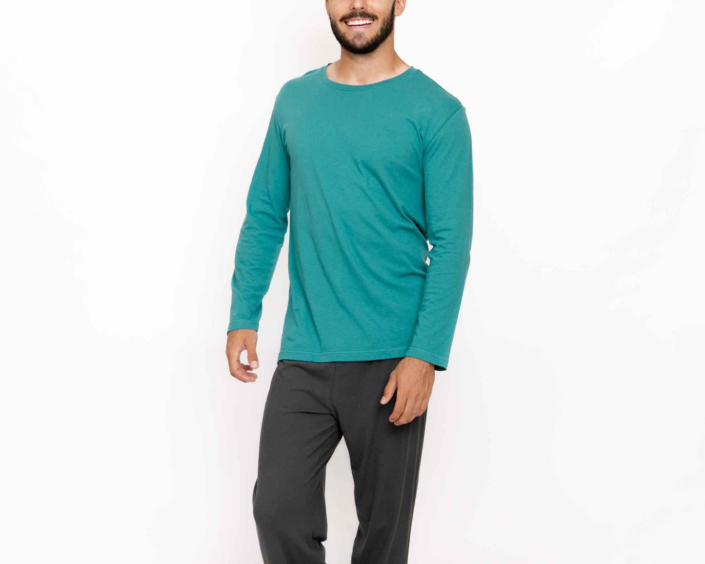 Pijama Hombre Pantalón Manga Larga. Dulce 23.