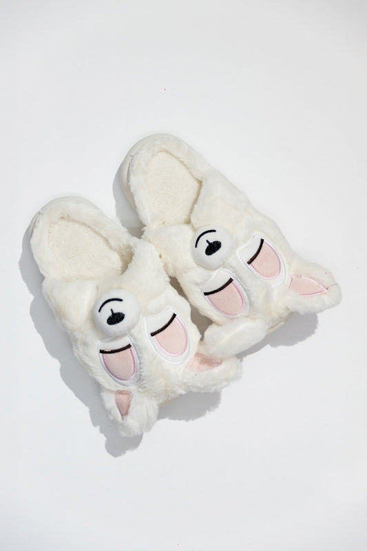 Pantuflas Conejito con Orejitas — 4 colores