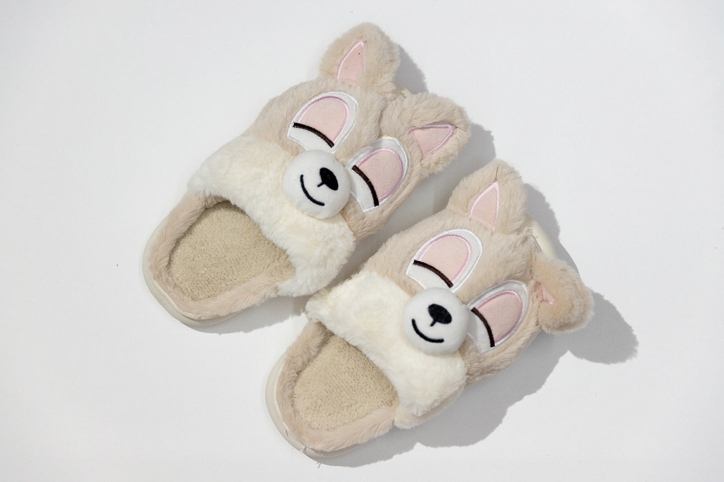 Pantuflas Conejito con Orejitas — 4 colores