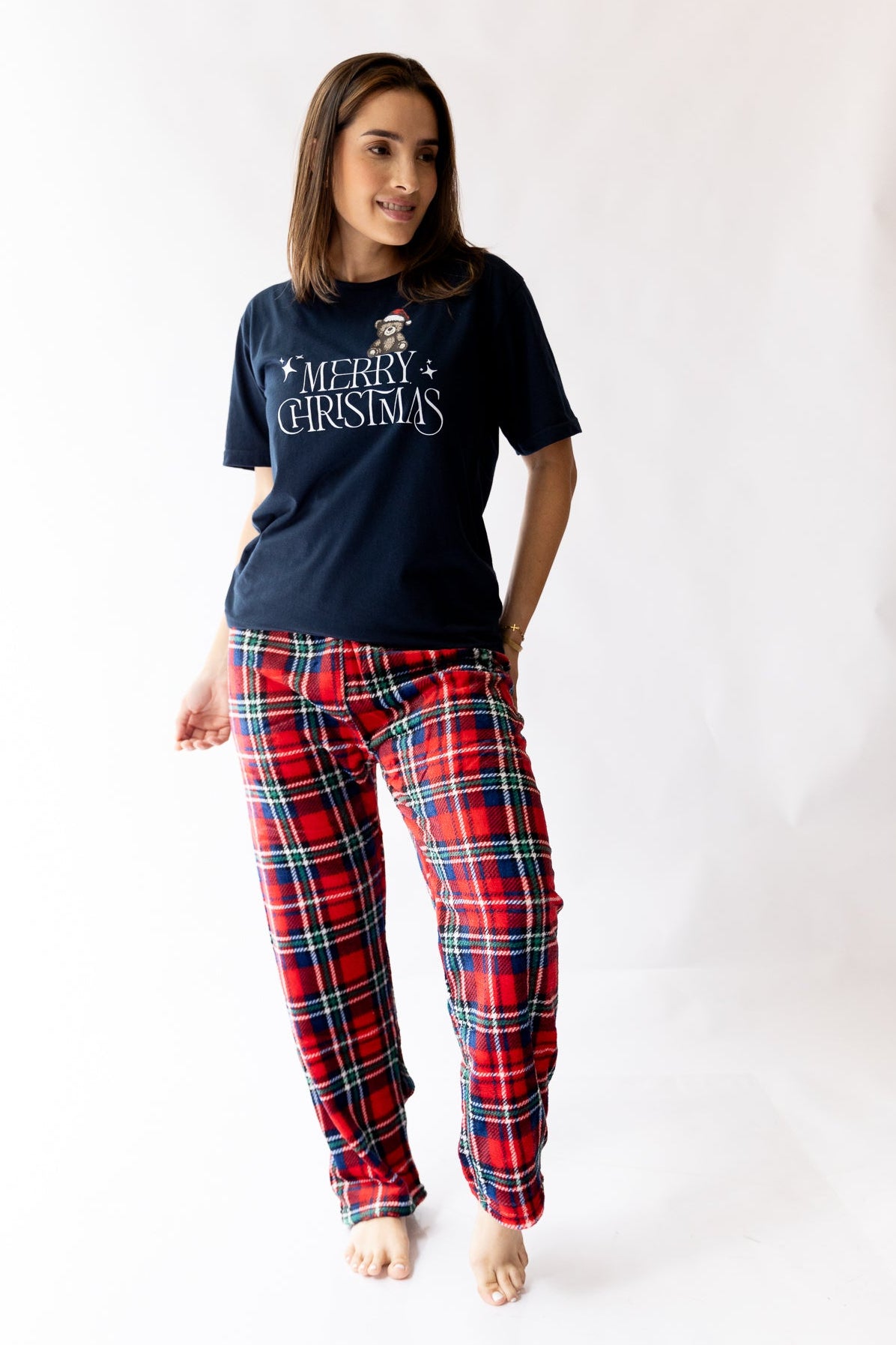Pijama Mujer MC Merry Christmas. Christmas PJ's.