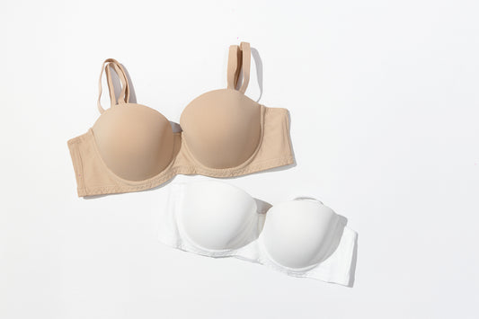 Brassier Liso con Encaje - 2 colores