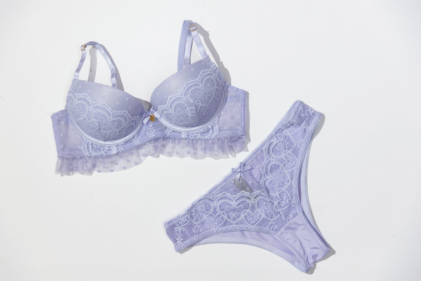 Set Push-Up Brassier y Bloomer Lila