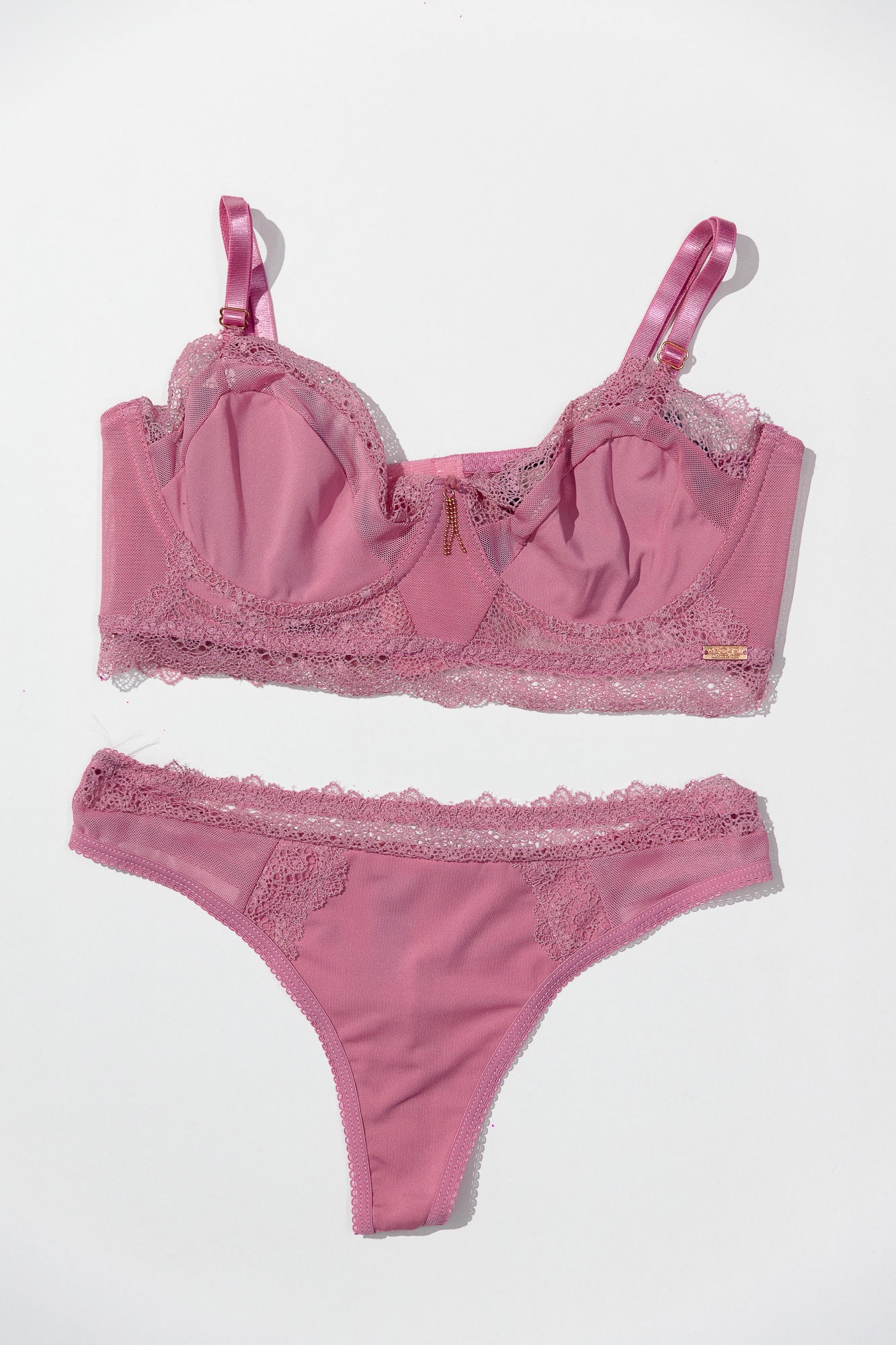Set Brassier Rosa Wildrose Rachel Roy RR117