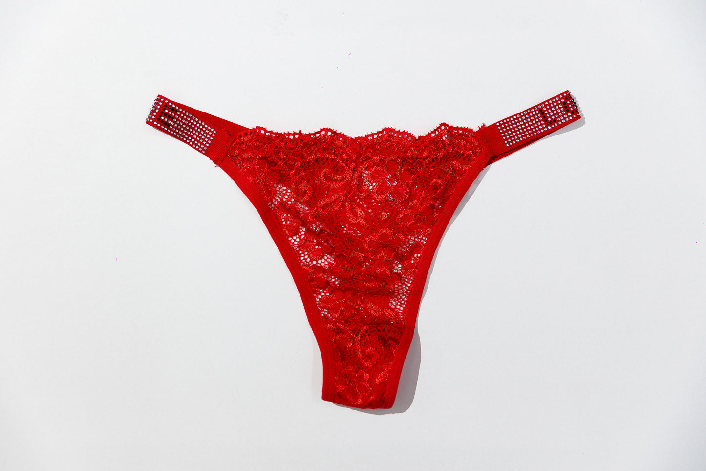 Tanga Encaje con Cristales
