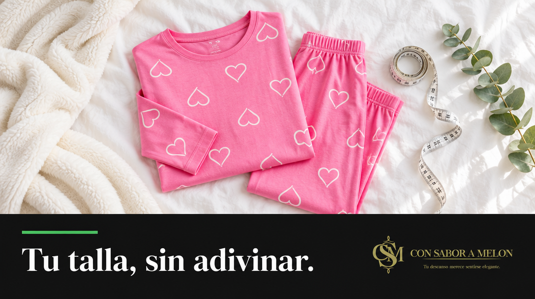 Cómo elegir la talla de tu pijama sin equivocarte