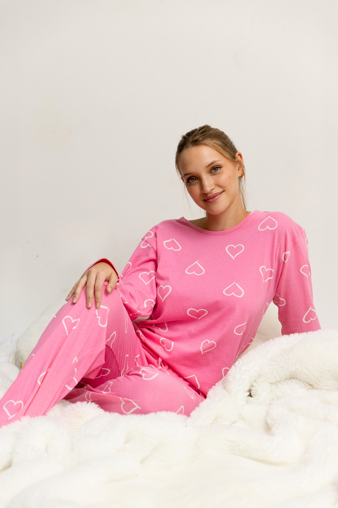 Pijamas Pantalon Manga Larga