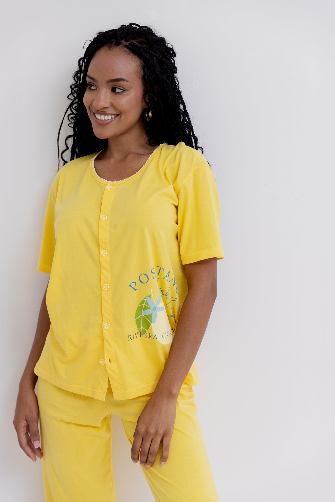 Pijamas Blusa de Botones