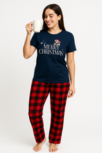 Pijama Mujer MC Merry Christmas. Christmas PJ's.