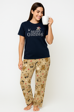 Pijama Mujer MC Merry Christmas. Christmas PJ's.