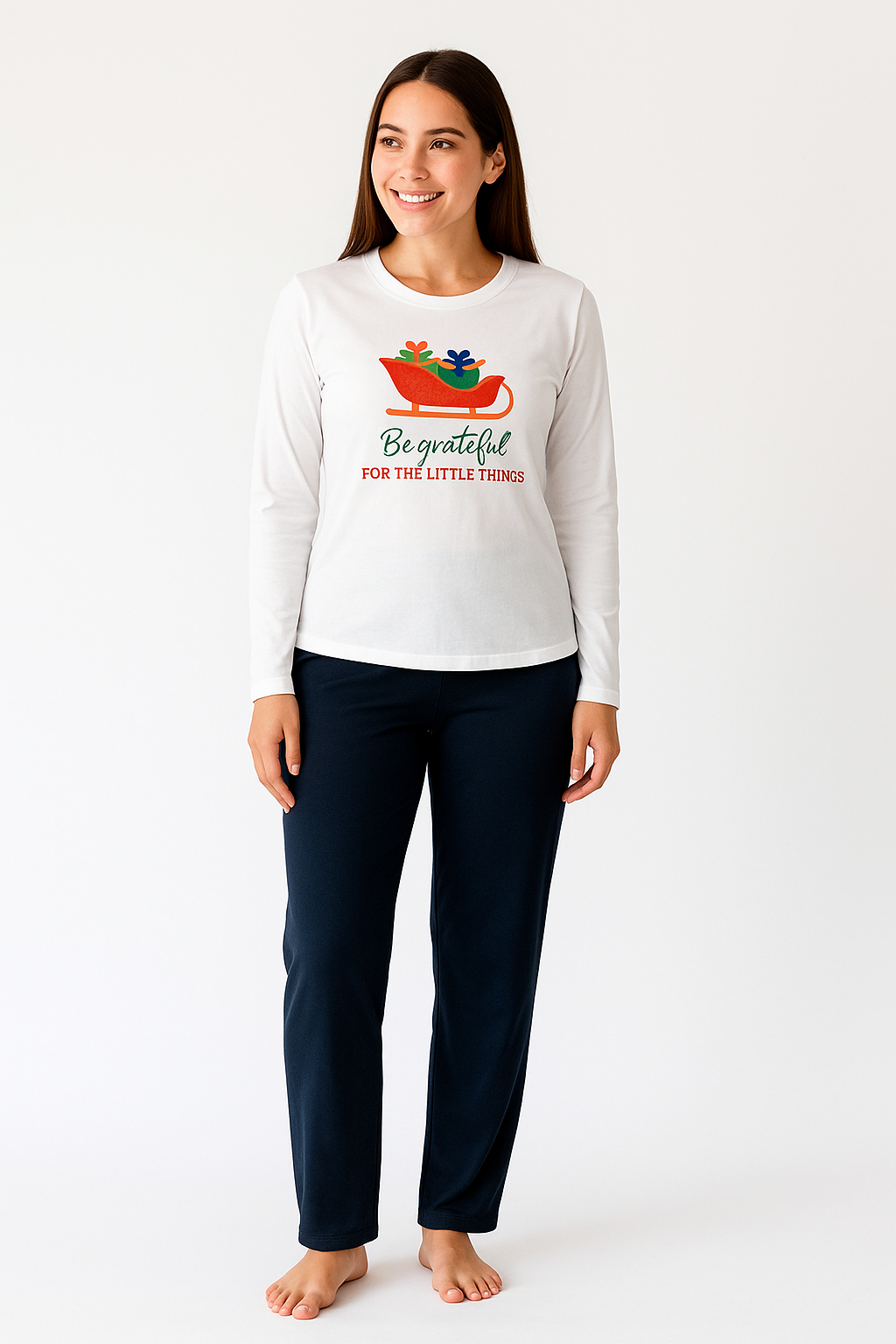Pijama Mujer ML Abundance. Christmas PJ's.