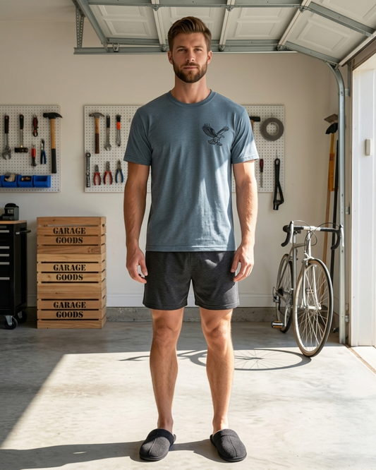 Pijama Bóxer Manga Corta. The Eagle Club.