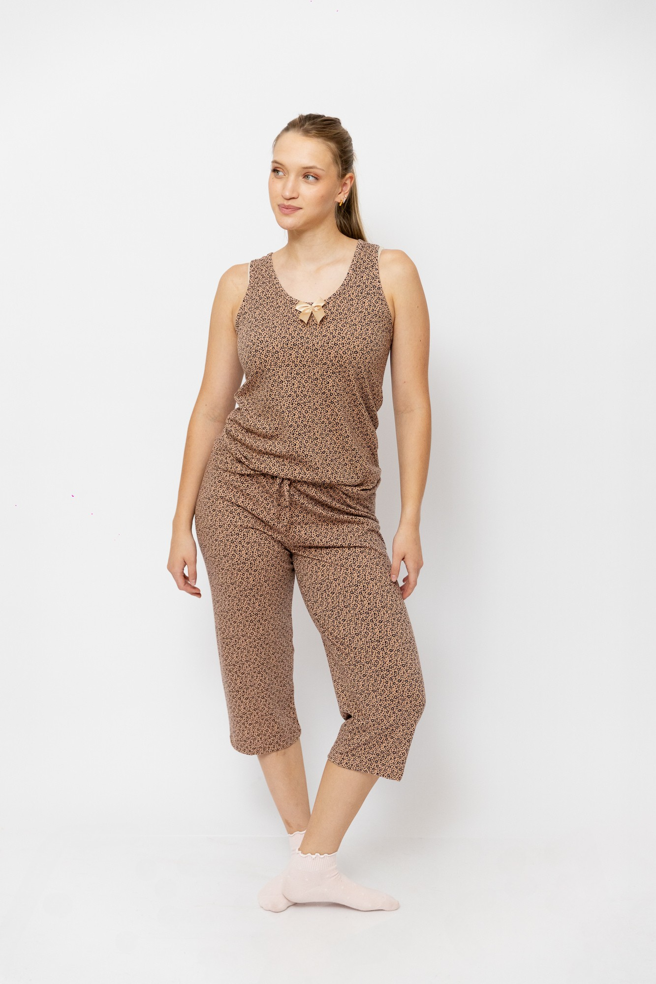 Pijama Mangano Tirantes. Wild Girl.