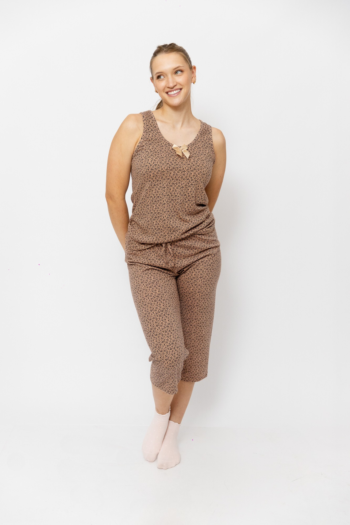 Pijama Mangano Tirantes. Wild Girl.