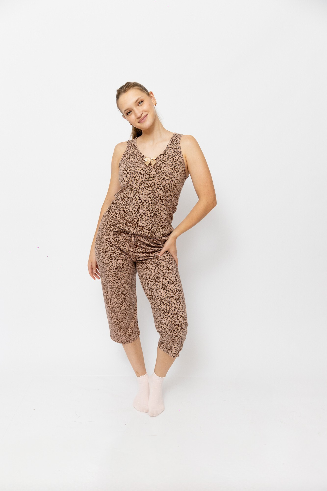 Pijama Mangano Tirantes. Wild Girl.