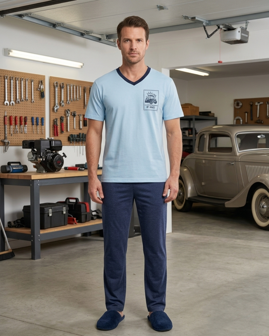 Pijama Pantalón Manga Corta. The Cars Club.