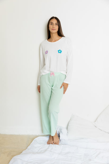 Pijama Pantalón ML. Good Vibes.