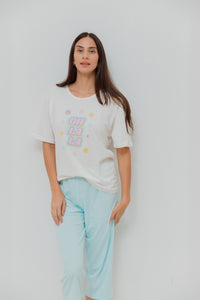 Pijama Mangano MC. Corazón Valiente.