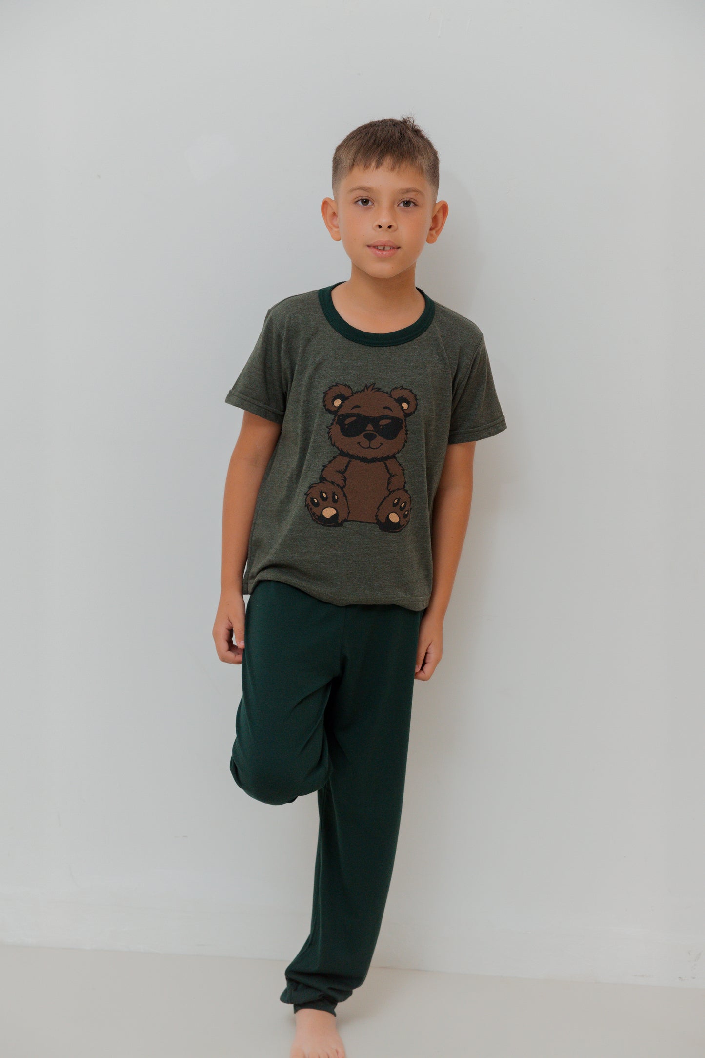 Pijama Pantalon MC Niño, Querido Papá 1