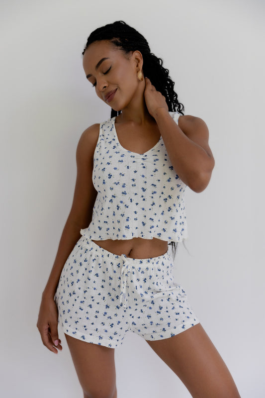 Pijama Bóxer Top Tirantes. Amanecer.