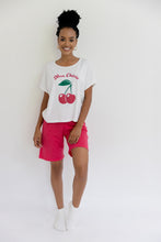 Pijama Boxer Manga Corta. Cherry Kiss.