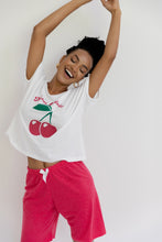 Pijama Boxer Manga Corta. Cherry Kiss.