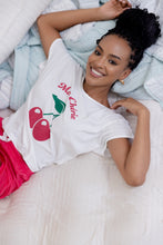 Pijama Boxer Manga Corta. Cherry Kiss.