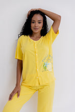 Pijama Pantalón MC Botones Positano. La Dolce Vita.