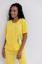 Pijama Pantalón MC Botones Positano. La Dolce Vita.