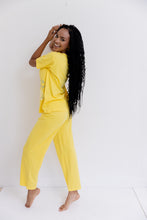 Pijama Pantalón MC Botones Positano. La Dolce Vita.