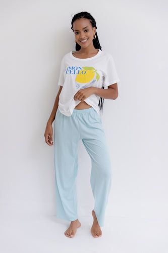 Pijama Pantalón MC Limoncello. La Dolce Vita.