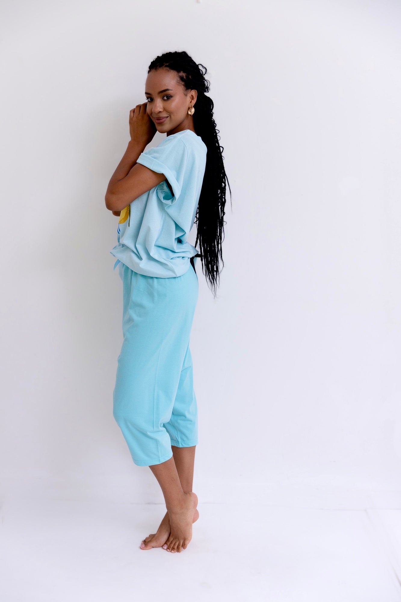 Pijama Mangano MC Portofino PLUS SIZE. La Dolce Vita.