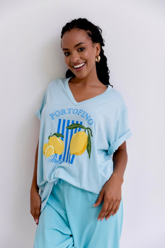 Pijama Mangano MC Portofino PLUS SIZE. La Dolce Vita.