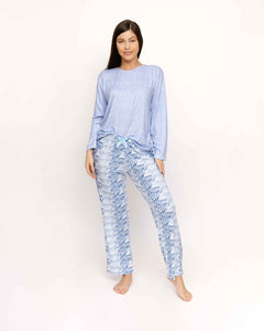 PIJAMA PANTALON ML. BLUE SKY