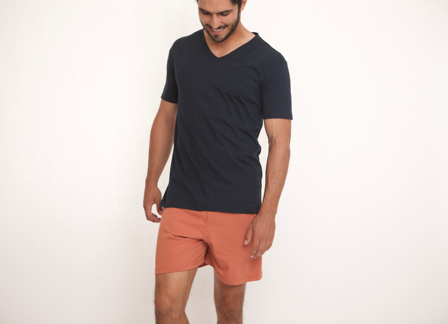 Pijama Boxer Manga Corta Hombre. 23.