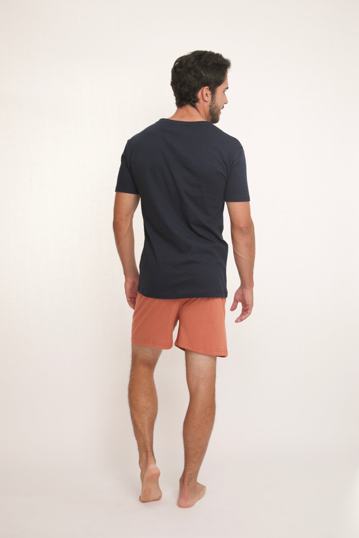Pijama Boxer Manga Corta Hombre. 23.