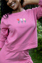 Buzo Pantalón ML Rosado. Corazón Valiente.