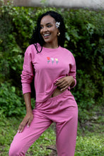 Buzo Pantalón ML Rosado. Corazón Valiente.