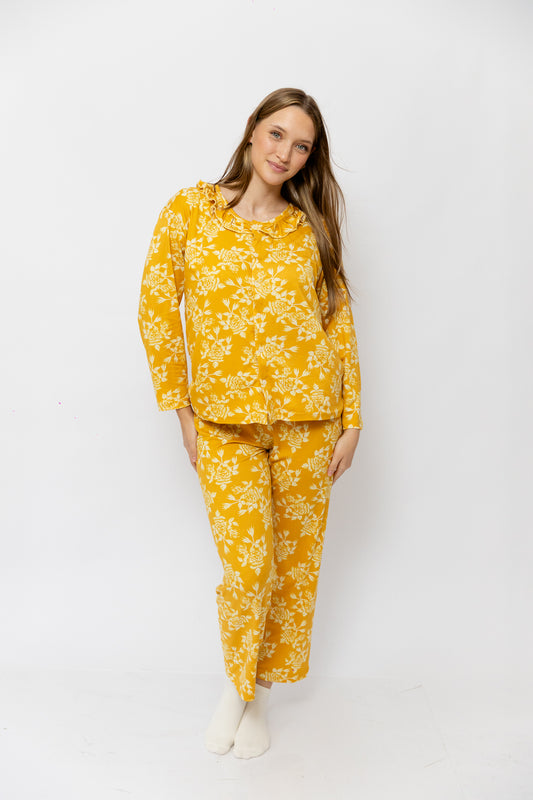 Pijama Pantalón Manga Larga. Jardín Secreto.