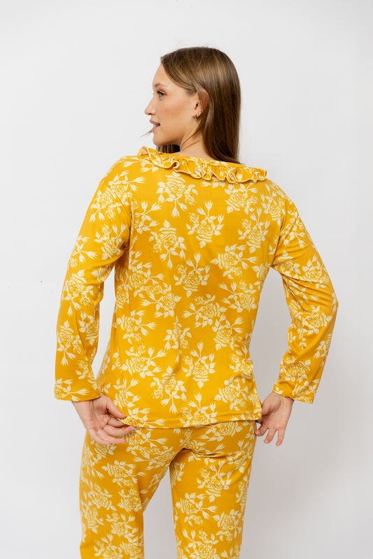 Pijama Pantalón Manga Larga. Jardín Secreto.