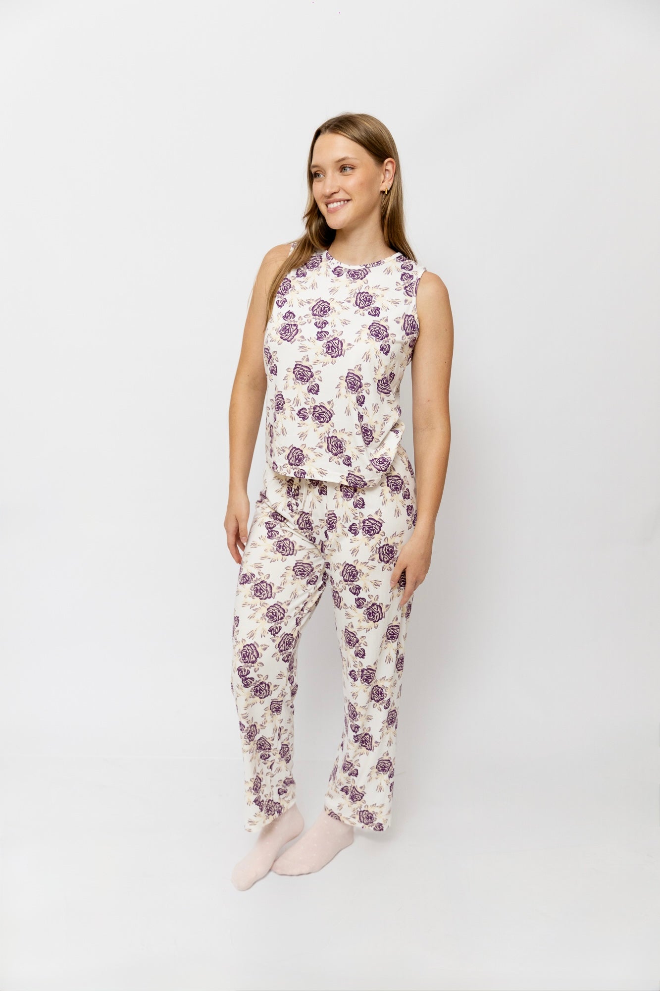 Pijama Pantalón Tirantes. Jardín Secreto.