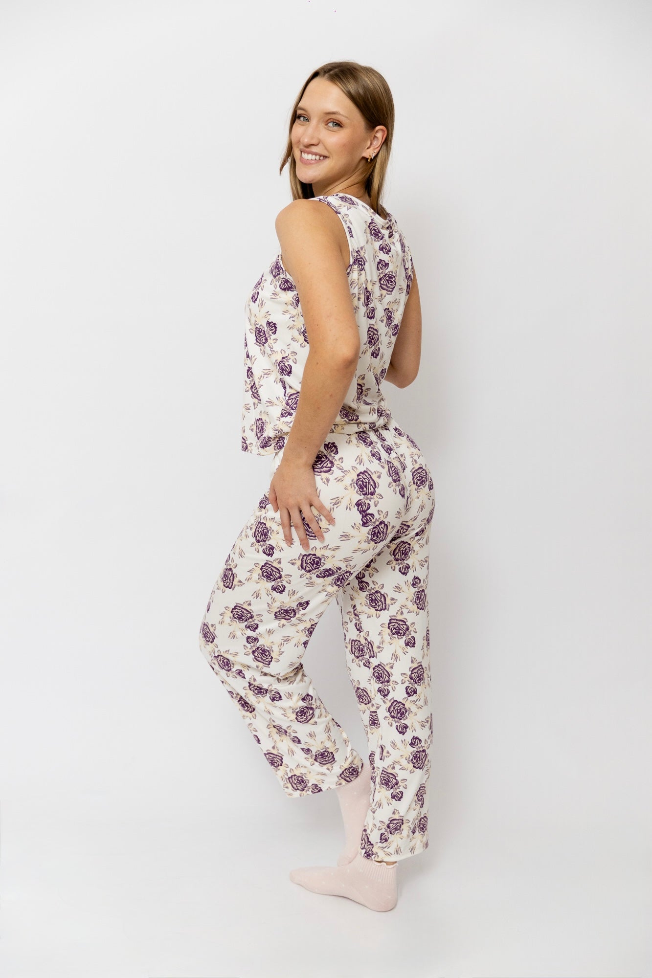 Pijama Pantalón Tirantes. Jardín Secreto.