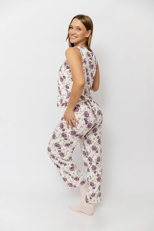 Pijama Pantalón Tirantes. Jardín Secreto.