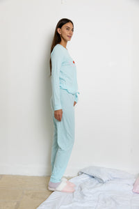 Pijama Pantalón ML. Corazón Valiente.