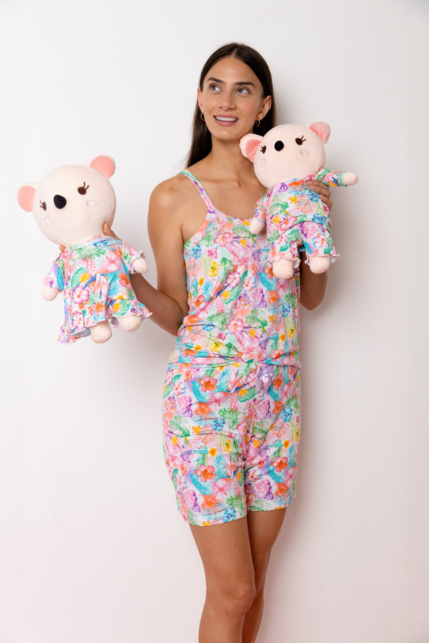Pijama Boxer Largo Tirantes. ALOHA.