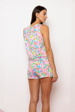 Pijama Boxer Corto Tirantes. ALOHA.