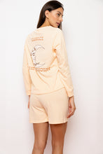 Pijama Boxer Manga Larga. Sol y Luna.