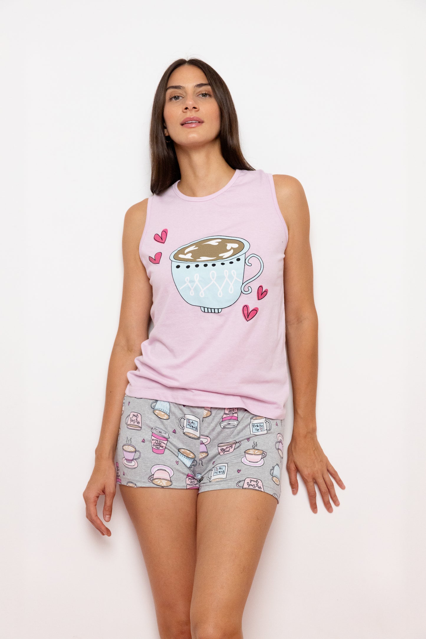 Pijama Boxer Tirantes. Dulce Despertar.