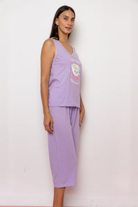 Pijama Mangano Tirantes. Dulce Despertar MATCHA.